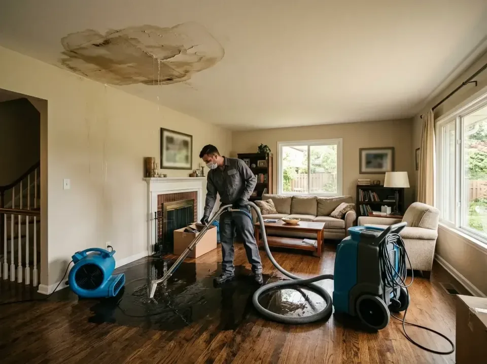 attic-pipe-burst-ceiling-drip-008 — frequently asked questions, Water Damage Restoration & Carpet Care in Rockdale, IL